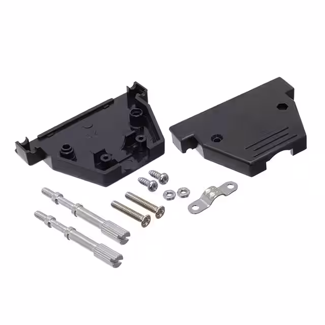 61803725322 W眉rth Elektronik  Capots de connecteurs D-Sub en forme de D